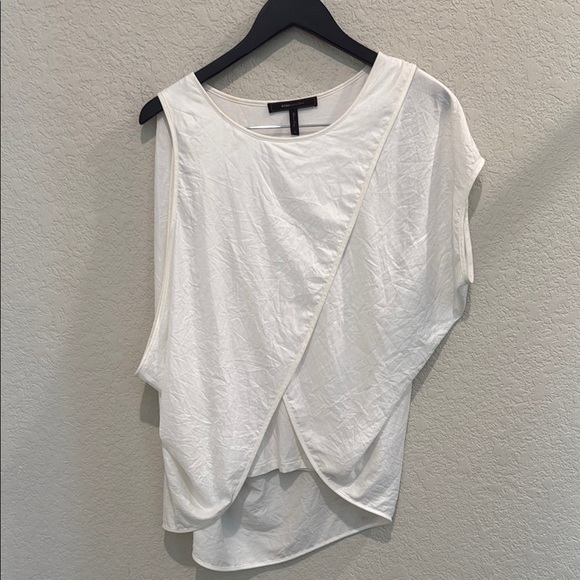 BCBG Max Azaria White Sleeveless Women's Top Size small - Picture 1 of 12